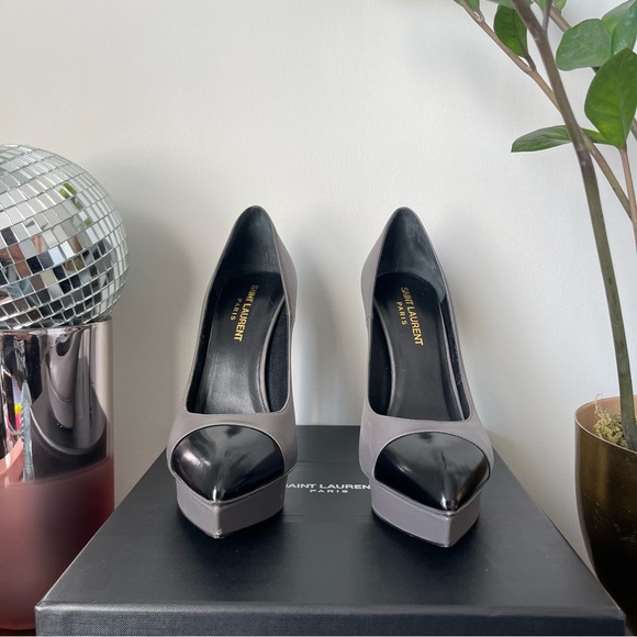 Saint Laurent Janis Platform Heels - Picture 3 of 9